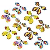 10PC Magischer Schmetterling, Magic Butterfly Flying Card Toy - Niedlicher Hochwertiger Fliegender Schmetterling Großes Geschenk Für Geburtstagsfeier Hochzeit W