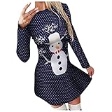 GFGHH Weihnachten Kleid Damen Sexy V-Ausschnitt Damen Party Elegant Weihnachtsmann Kostüm Samt Kleid Miss Schulterfreies Kleid Santa Claus Kostüm Langarm Weihnachtskleider Weihnachtsfrau Kleid Tunik