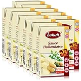 Lukull Sauce Hollandaise 250ml - Für Spargel, Gemüse, Fleisch & Fisch (12er Pack)