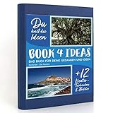 BOOK 4 IDEAS modern | Sardinien - Der Norden, Notizbuch, Bullet Journal mit Kreativitätstechniken und Bildern, DIN A5