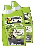 COMPO Rasen Moos-frei Herbistop, Bekämpfung Moosen und Algen, Konzentrat, 1000