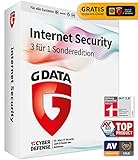 G DATA Internet Security 3 für 1 Sonderversion | 3 Geräte - 1 Jahr | Antivirus Programm mit Kindersicherung | PC, Mac, Android, iOS | DVD | inkl. Webcam-Cover | zukünftige Updates ink