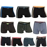 REMIXX Jungen Boxershorts Kids Pants Boys Shorts, 10er Pack (Gemischte, XXL/164-170)