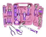75 Teiliges Werkzeugset in pink und lila top Geschenk