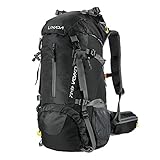 Lixada Trekkingrucksack Wanderrucksack Reiserucksack Rucksack 50L/60L Wasserabweisend mit Regen Abdeckung