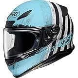 Shoei Helm NXR Shorebreak TC-2 blau matt, L