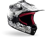 armor HELMETS® AKC-49 „Black“ · Kinder Cross-Helm · Motorrad-Helm MX Cross-Helm MTB BMX Cross-Bike Downhill Off-Road Enduro-Helm Moto-Cross Sport · DOT Schnellverschluss Tasche M (55-56cm)