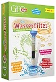 Franzis GEOlino Der Wasserfilter | Erforsche Regenwasser, Quellwasser und mehr | 13-teiliges Experimentierset mit ausführlicher Anleitung | Ab 8 J