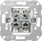 GIRA (0155 00) Einsatz Wipptaster 10AX 250V~ Wechsler 2
