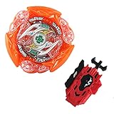 WQQQW Beyblade Burst Turbo Set, Gyro Burst Kreisel Set,4D Bayblade Spielzeug Geschenkx1 + Launcher Mit Box Setx1