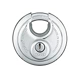 ABUS 26/70 Diskus Vorhängeschloss aus gehärtetem Stahl, gleichschließ