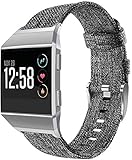Chainfo kompatibel mit Fitbit Ionic Armband Woven Armbänd, Ersatzband Gewebte Stoff Armbands Zubehör Sport Armbänder (Pattern 3)