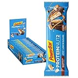 PowerBar Protein Nut2 Milk Chocolate Peanut 18x(2x22,5g) - High Protein Low Sugar Rieg