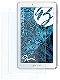 Bruni Schutzfolie kompatibel mit Archos 70 Platinum Folie, glasklare Displayschutzfolie (2X)