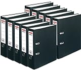 Herlitz Ordner maX.file protect A4, 8 cm breit (10er Pack | schwarz)