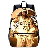 YJBZDMG Mode Rucksack Oxford Tuch 45x31x14cm Sport Basketball Lebron James Unisex Rucksack Freizeitrucksack