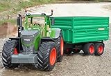 WIM-Modellbau RC Traktor FENDT 1050 + Anhänger in XL Länge 74cm Ferng