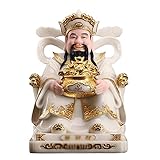xilinshop Feng Shui Dekoration Fengshui Decor Gott von Waldfiguren, die Geld tragen Buddhistische Figuren-Skulpturen Wohnkultur Feng Shui O