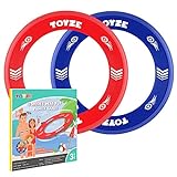 Toyzee Flying Ring Kinder, Kinder Spielzeug Jungen 3-12 Jahre Geschenke für Mädchen 3-12 Jahre Spielzeug für Draußen Flying Disc Spielzeug Mädchen 3-12 Jahre gartenspielzeug