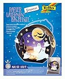 folia 68102 - Laternen - Bastelset, Gespenst, inklusive Laternenstab und LED-L