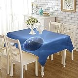 NHhuai Tablecloth, Tischdecke für Party, Geburtstag, Hochzeit Verdickter Persönlichkeitsdruck