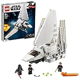 LEGO 75302 Star Wars Imperial Shuttle Bauset mit Luke Skywalker mit Lichtschwert und Darth Vader Minifiguren, tolle I