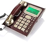 HHORB Retro Telefon Mit Wählscheibe Antikes Kabelgebundenes Kontinentales Telefon Dekoration (Color : A)