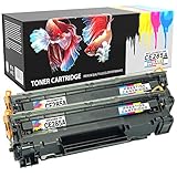 Prestige Cartridge CE285A 85A Toner Kompatibel mit HP Laserjet Pro P1102 P1102w P1100 M1130 M1210 M1212nf M1213nf M1217nfw M1132 M1134 M1136 | 2er Pack