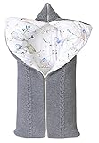 Happy Cherry Babyschlafsack, dick, für Neugeborene, Babyschlafsack, mit Kapuze, Bett, Kinderwagen, Wickeldecke, Winter, Mädchen, Jungen, rein g
