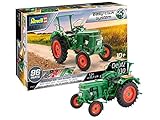 Revell easy-click 07821 Deutz D30, Traktormodell, 1:24/13,1cm Modellbausatz für Einsteiger mit dem Easy-Click-System, farbig, 1/24