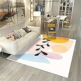 Design Teppich Rosa Rosa Teppichsalon Abstrakter minimalistischer moderner Teppichschlafzimmer rutschfest bettumrandung Teppich 80X120CM kayoom Teppich 2ft 7.5''X3ft 11.2''