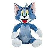 Teddys Rothenburg Kuscheltier Kater Tom von Tom und Jerry 20 cm blaugrau Plüschk