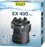Tetra Aquarium Außenfilter EX 400 Plus - leistungsstarker Filter für Aquarien bis 80 L, schafft kristallklares fischgerechtes W