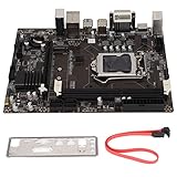 Gaming-Motherboard, DDR3 1600/1333/1066 MHz PCIE M.2 USB2.0 3.0 SATA2.0 RJ45 VGA DVI-Schnittstellensteckplatz, Desktop-Computer-Motherboard für Intel CPU Core 4 Gen 5 G