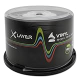 Xlayer CD-R 80 Vinyl-Look CD-Rohlinge (50er Pack)