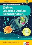 Klett Die kleinen Lerndrachen: Fit für den Schulstart: Mein großer Vorschulblock Zahlen, logisches Denken, Konzentration: Vorschule ab 5 J