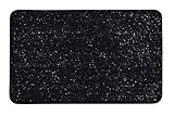 Allure Bath Fashions Bling Badematte, superweich, rutschfest, 100 % Polyester-Mikrofaser, pflegeleicht, schnell trocknend, super saugfähig, mit rutschfester TPR-U