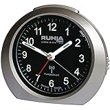 Ruhla Wecker Analoger Funkwecker Modell RC-258-1 No Tick