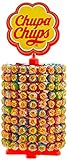 Chupa Chups Lutscher-Rad | 200 Lollies je 12g | Lollipop-Ständer in 6 leckeren Geschmacksrichtungen | Perfekt im Kiosk oder in der Candy B