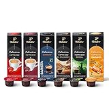 Tchibo Cafissimo Probierset Espresso Edition verschiedene Sorten Espresso, 60 Stück (6x10 Kaffeekapseln), nachhaltig & fair g