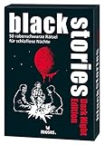 black 109679 stories Dark Night Edition: 50 rabenschwarze Rätsel für schlaflose Nächte, (black stories)