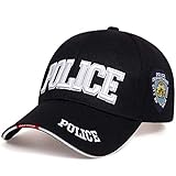 Kuletieas Cap Mens Tactical Cap Police Stickerei Baseball Caps Für Männer Frauen Snapback Hüte Bone Army Cap Sport Freizeit Golf Hüte Schw