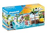 PLAYMOBIL Family Fun 70611 Kinderbecken mit Whirlpool, Zum Bespielen mit Wasser, Ab 4 J