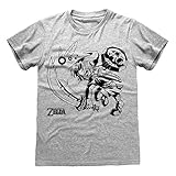 Legend of Zelda Link and Navi offiziell Männer T-Shirt Herren (Small)