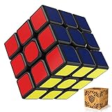 SPLAKS Zauberwürfel 3x3x3 magische Würfel original Speed Cube mit einstellbar Dreheigenschaften für Cornercutting Speed-Cubing