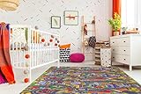 misento Kinderteppich Straßenteppich Spielunterlage Kinderzimmer Schadstoff geprüft 200 x 300