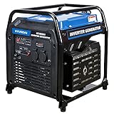 HYUNDAI Inverter-Generator HY4000i D (Inverter Stromerzeuger, tragbarer Benzin Generator mit 3.8 kW Maximalleistung, Notstromaggregat, Stromaggregat)