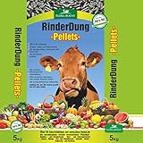 Flora Boost Rinderdung Bio Volldünger 5 Kg - Für lebendige Böden - Über 600 Botenstoffe (5 Kg)