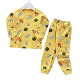 DIWAL Kinder Pyjamas Sets Nette Kleidung Jungen Baumwolle Langarm Kleinkind Pjs Nachtwäsche O