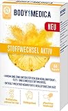 BodyMedica Stoffwechsel Aktiv, Nahrungsergänzungsmittel zur Diätbegleitung, mit wichtigen Vitaminen und Mineralstoffen zur Unterstützung des Stoffwechsels, mit Ananas-Enzym Bromelain, 1 x 60 Kap